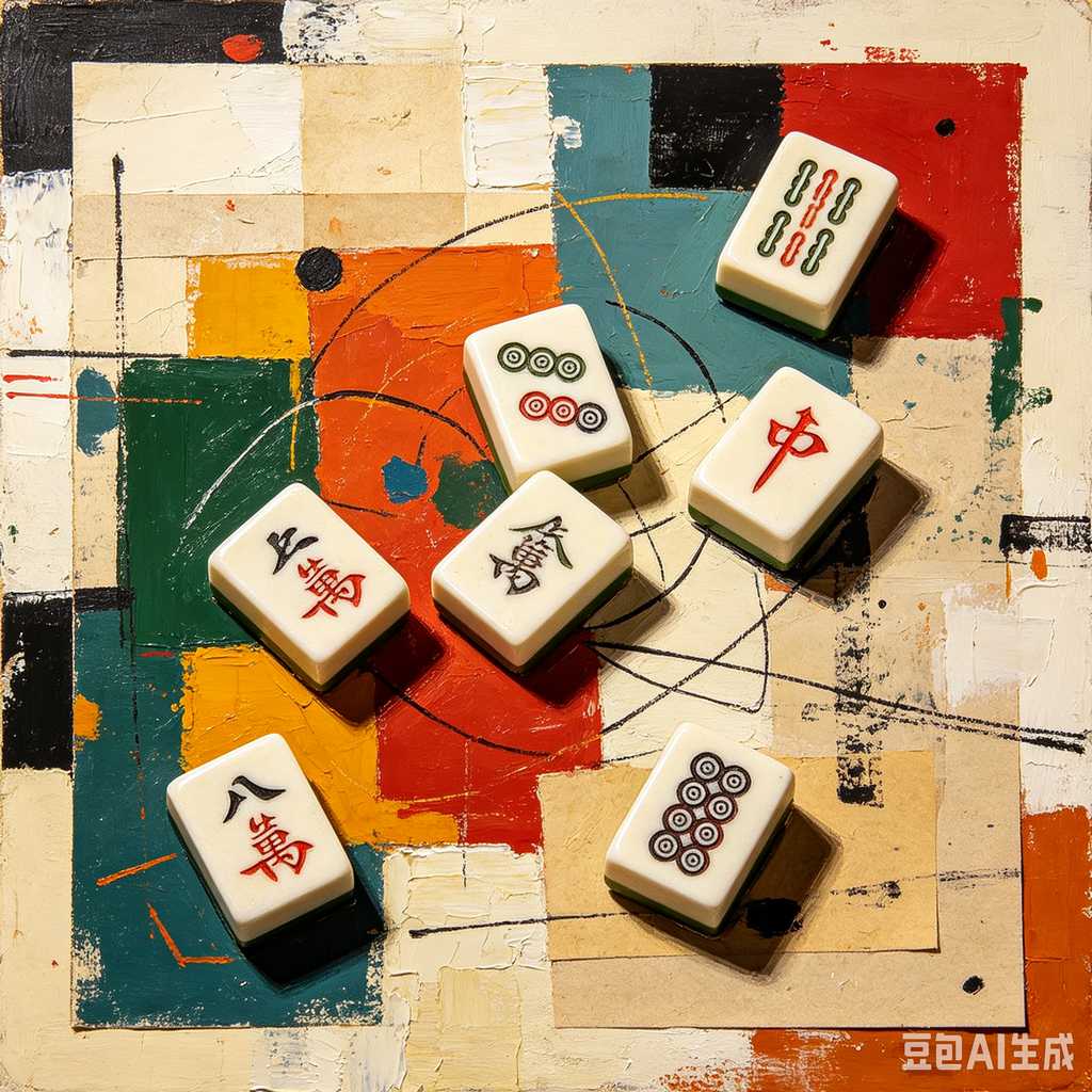 mahjong tile pushers and racks set